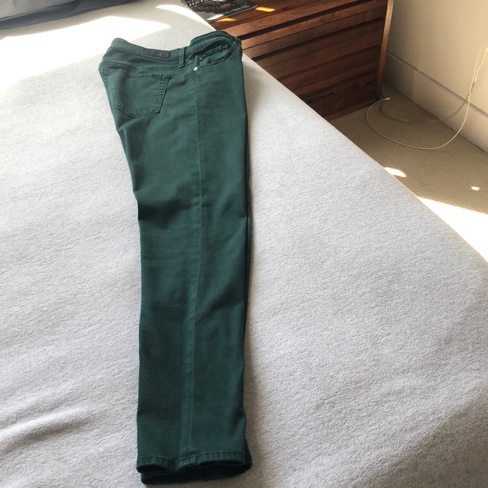Forest green AG jean